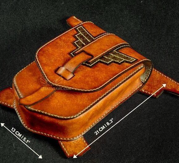 Выкройка, набедренная сумка