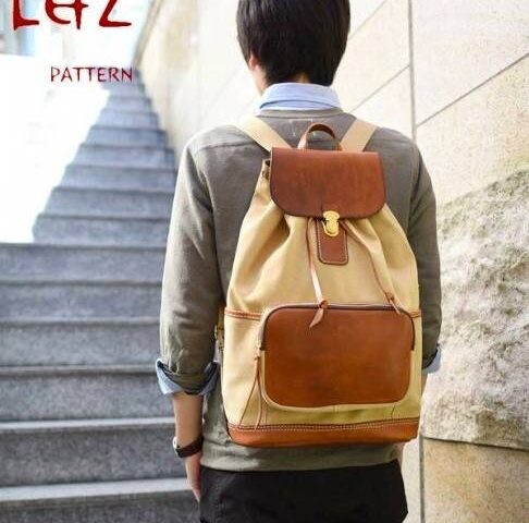 Рюкзак из кожи