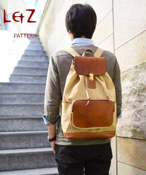 Рюкзак из кожи