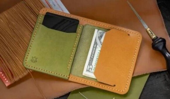 Выкройка компактный кошелек