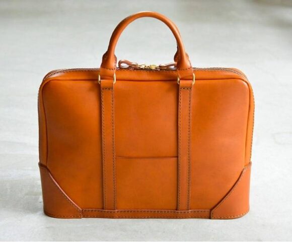 Выкройка портфель из кожи