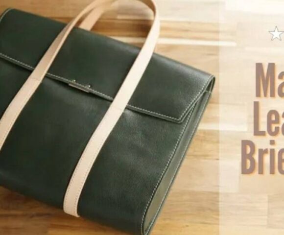 Портфель из кожи