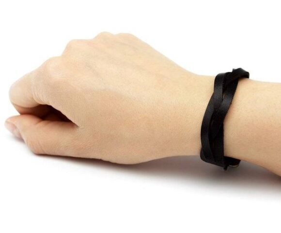 Выкройка браслета из кожи