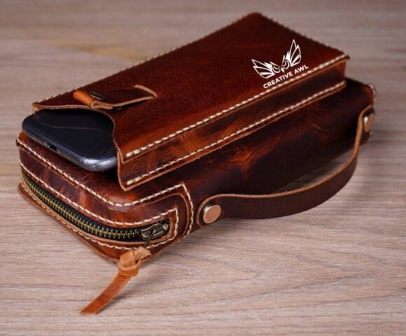 Зиппер с чехлом для телефона