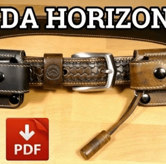 Выкройка чехол на ремень для ножа