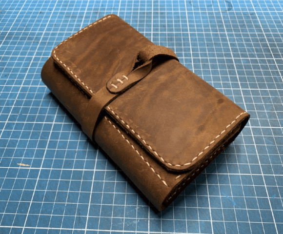 Кожаный чехол для курительной трубки