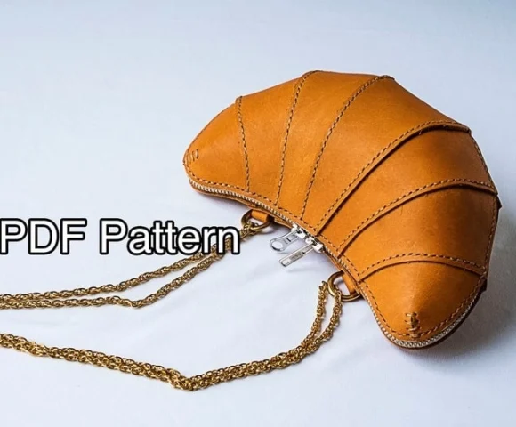 Клатч круассан