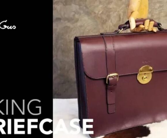 Мужской портфель из кожи