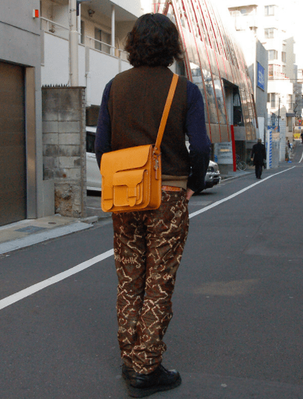 Сумка на плечо из кожи