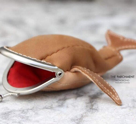 Выкройка кошелька в виде кита