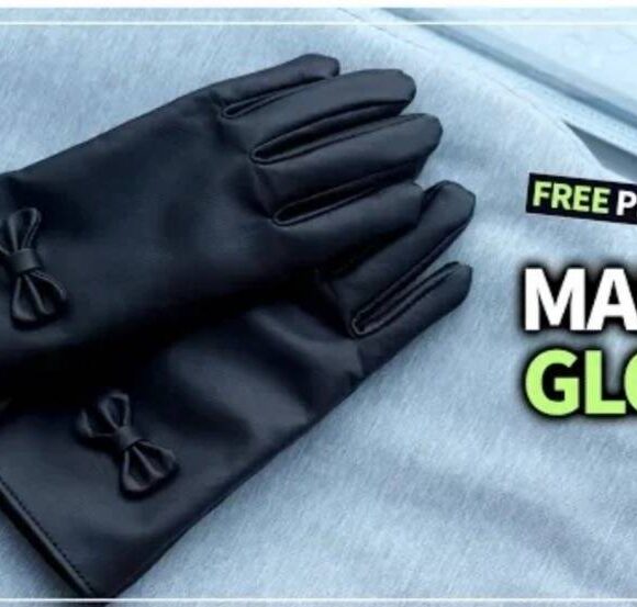 Перчатки из кожи