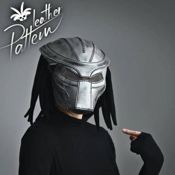 Выкройка маска хищника