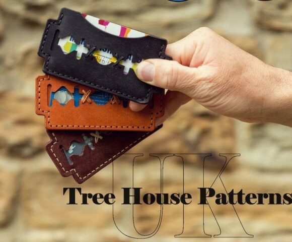 Выкройка картхолдер лезвие