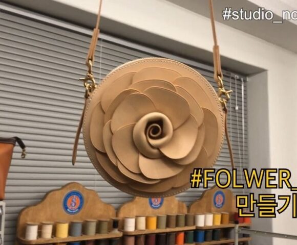 Женская сумка цветок