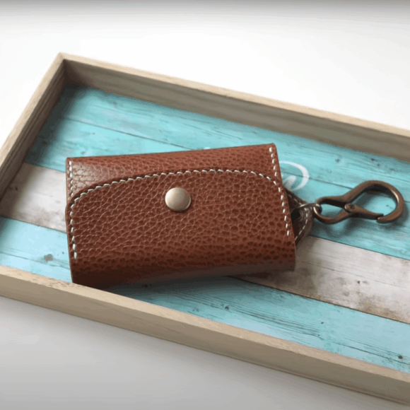 Ключница из кожи