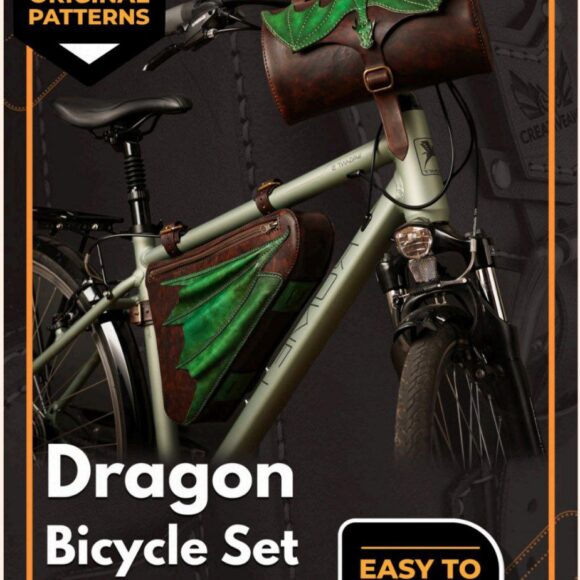 Вело сумка из кожи