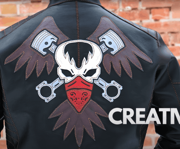 Мужская куртка из кожи