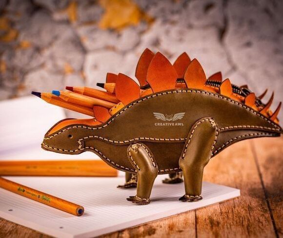 Пенал Стегозавр