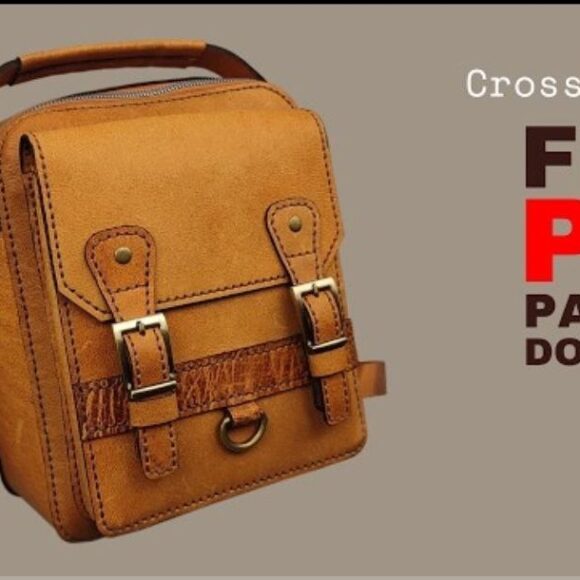 Сумка мессенджер от Shooka leather craft