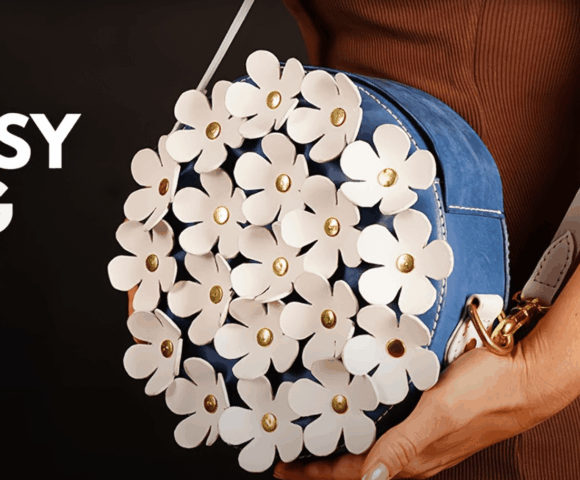 Сумка с ромашками