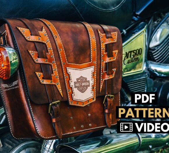 Выкройка мото-сумка