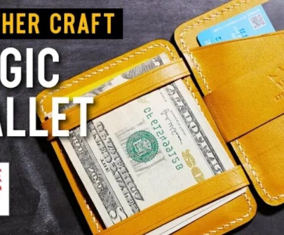 Выкройка складной кошелёк 90x