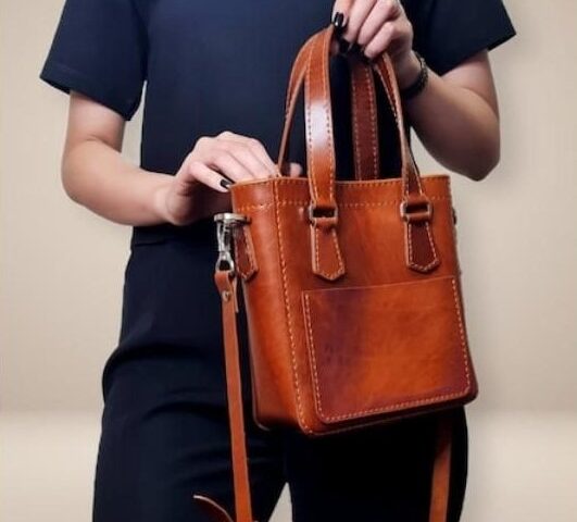 Сумка женская из кожи