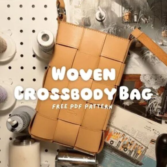 Выкройка сумка в стиле Bottega