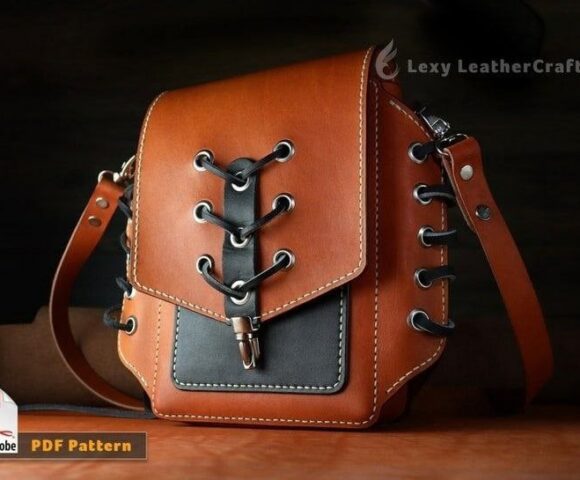 Выкройка сумочка на шнуровке