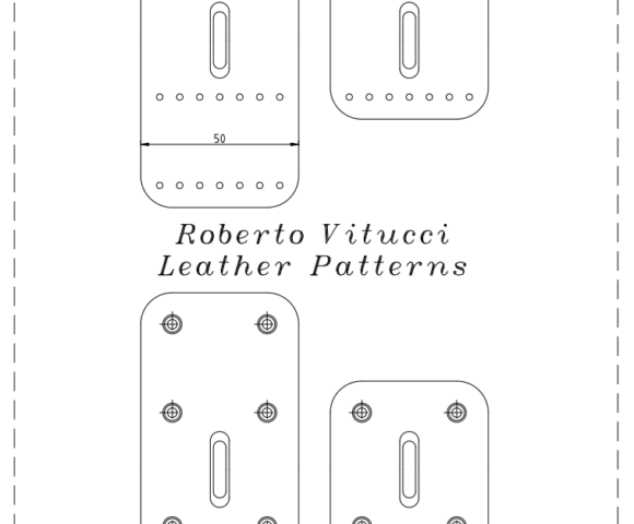 Шаблон для ремней запряжник
