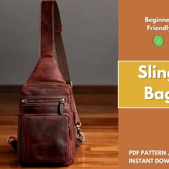Сумка слинг выкройка