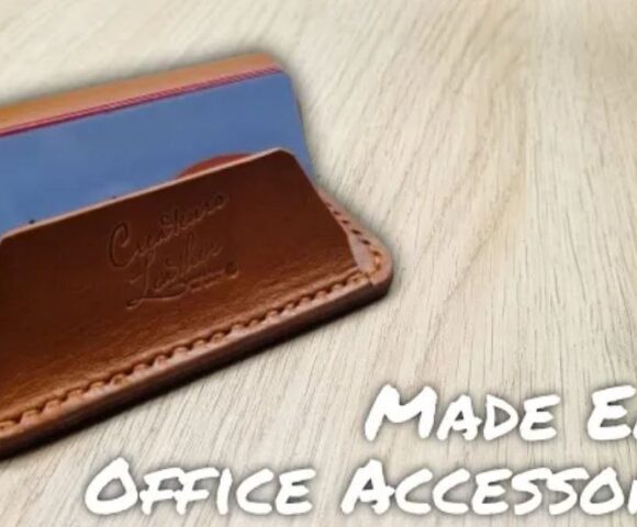 Выкройка держатель для визиток