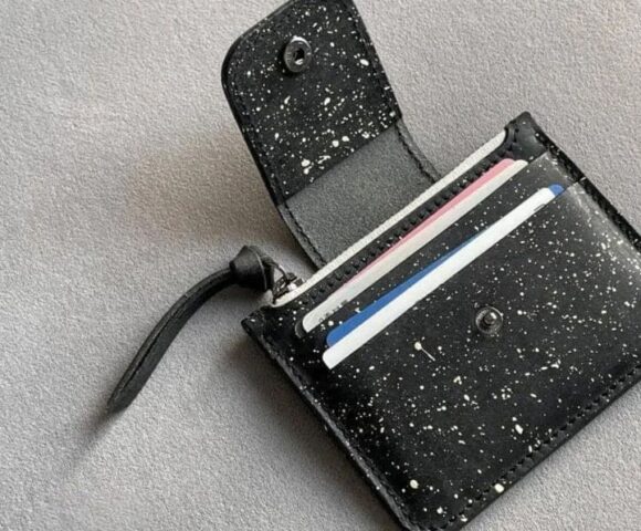 Выкройка кожаного небольшого кошелька