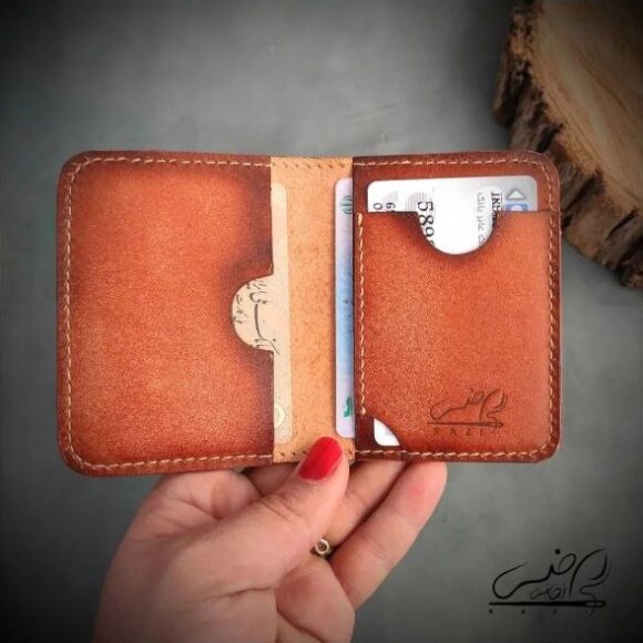 Выкройка складной картхолдер