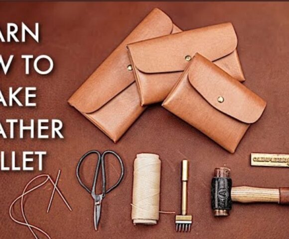 Выкройки трех кошельков на клапане