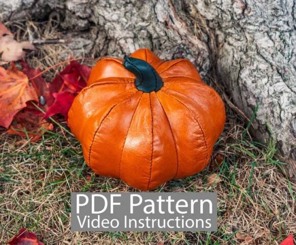 Кожаная тыква выкройка