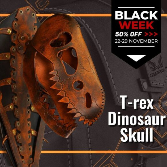 Кожаный череп