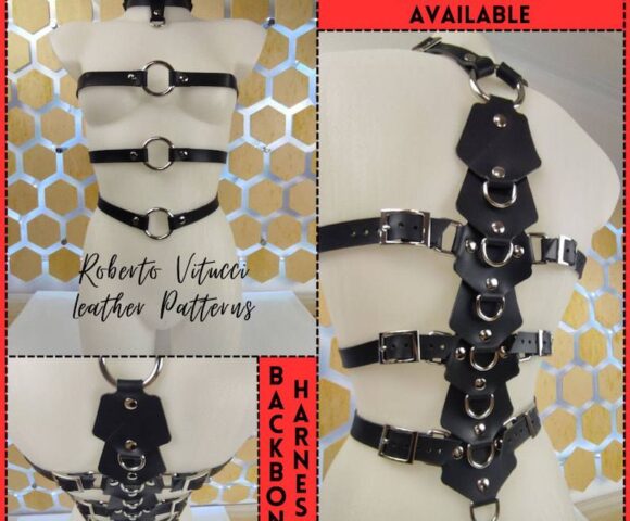 Портупея кожаная обвязка позвоночника выкройка