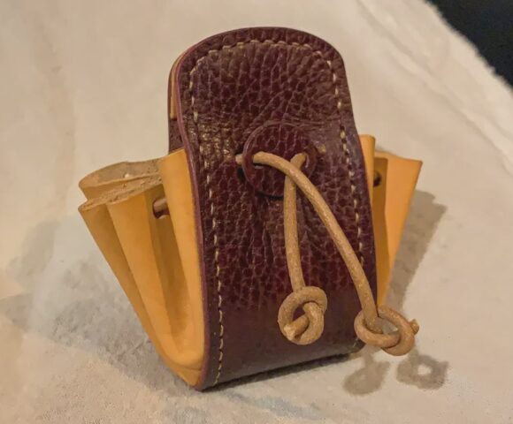 выкройка брелок монетница