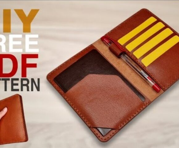 Выкройка докхолдер из кожи