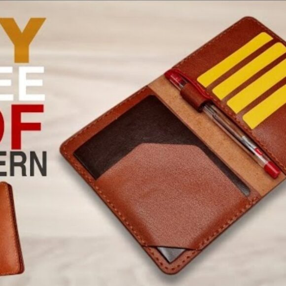 Выкройка докхолдер из кожи