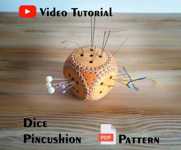 выкройка игольницы из кожи