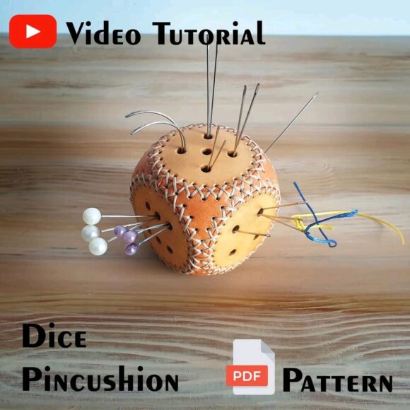 выкройка игольницы из кожи