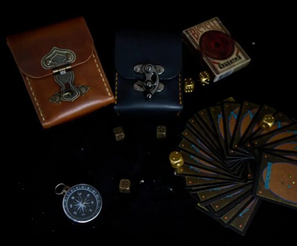 Выкройка коробка для игральных карт