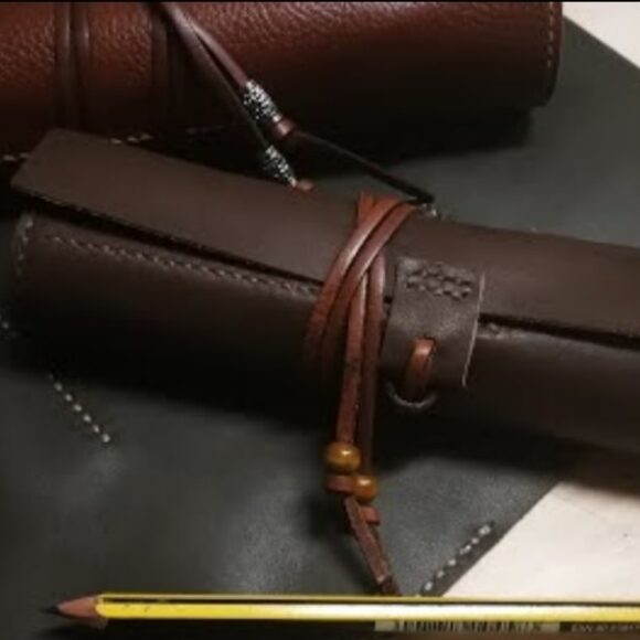 Выкройка пенал скрутка для карандашей