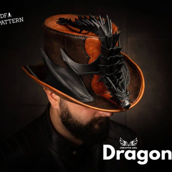 Выкройка шляпа с полями