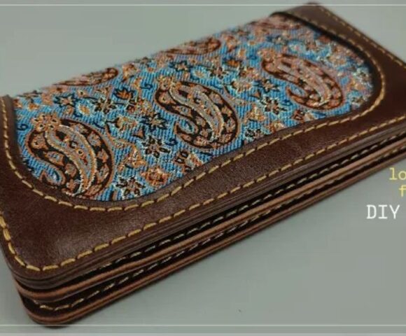 Выкройка женский кошелек лонгер