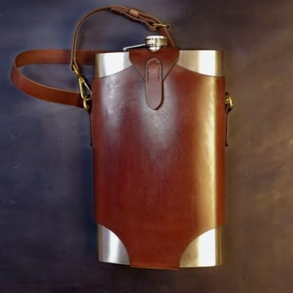 Выкройка чехол для фляжки с ремешком