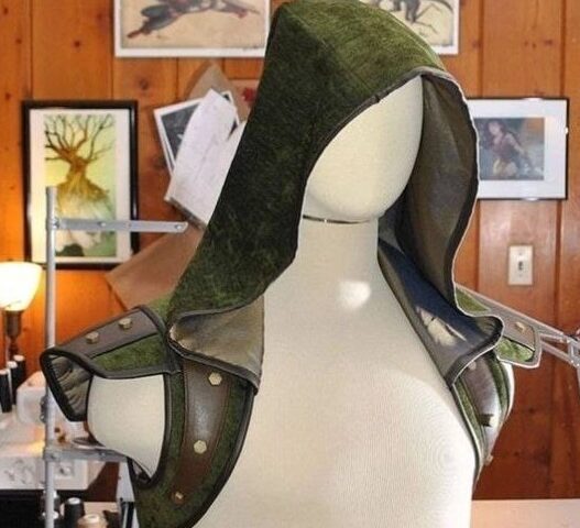 Выкройка капюшон