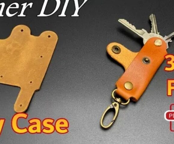 Выкройка ключница без швов